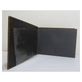 Vintage Mid Century Unused Scandinavian Leather Photo Album