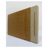 Vintage Mid Century Unused Scandinavian Leather Photo Album