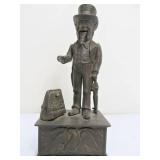 Vintage Cast Iron UNCLE SAM Mechanical Bank