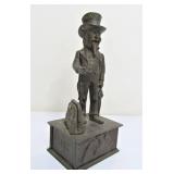 Vintage Cast Iron UNCLE SAM Mechanical Bank