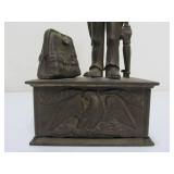 Vintage Cast Iron UNCLE SAM Mechanical Bank