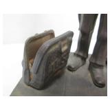Vintage Cast Iron UNCLE SAM Mechanical Bank