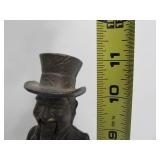 Vintage Cast Iron UNCLE SAM Mechanical Bank