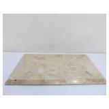 3 Quality Solid Italian Marble Clock Plinth Bases