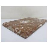3 Quality Solid Italian Marble Clock Plinth Bases