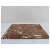 4 Quality Solid Italian Marble Clock Plinth Bases
