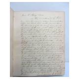 Fantastic Mid 19th Century Autograph Book