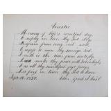 Fantastic Mid 19th Century Autograph Book