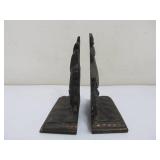 Pair of Antique Cast Iron Ship Bookends