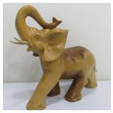 Larger Carved Wood Elephant