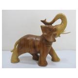 Larger Carved Wood Elephant