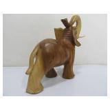 Larger Carved Wood Elephant