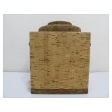 Vintage Deco Cork Ice Bucket