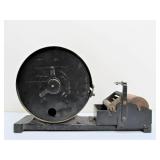 Antique Industrial Paper Label/Ticket Cutter