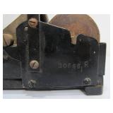 Antique Industrial Paper Label/Ticket Cutter