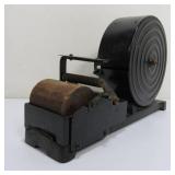 Antique Industrial Paper Label/Ticket Cutter