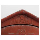 Old Vintage GAMEWELL Cast Iron Fire Telephone Call Box