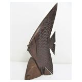 Hand Carved Ironwood Fish Sculpture