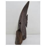 Hand Carved Ironwood Fish Sculpture