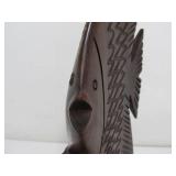 Hand Carved Ironwood Fish Sculpture