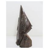 Hand Carved Ironwood Fish Sculpture