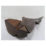 Hand Carved Ironwood Fish Sculpture
