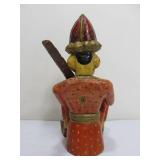Hand Carved & Painted Vintage Wood Rajasthani Musician Figures