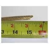Vintage Solid Brass Roadrunner Sculpture