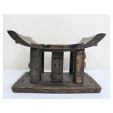 Small Carved African Wood Stool