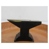 Vintage Nut Bowl w/Solid Brass Anvil Centerpiece