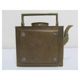 Old Vintage Chinese Brass Teapot