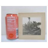 3 Original Antique Photos of Early Steam Powered Fire Engines