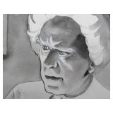 2 Old Vintage Original Illustration Drawings