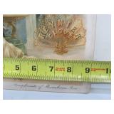 Antique Victorian Heavy Cardboard Reynier Clove Cigar Advertising Sign