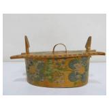 Small Antique Scandinavian Tine Box