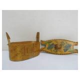Small Antique Scandinavian Tine Box