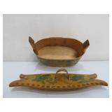 Small Antique Scandinavian Tine Box