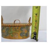 Small Antique Scandinavian Tine Box