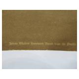 Lot of 4 Large Antique Menus From The New Washington Hotel in Seattle