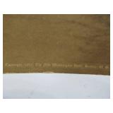 Lot of 4 Large Antique Menus From The New Washington Hotel in Seattle