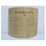 Lot of 4 Large Antique Menus From The New Washington Hotel in Seattle