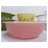 Lot of Vintage PYREX Glass Bowls