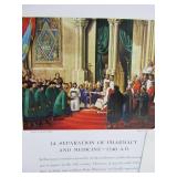 Large Vintage 1956 Illustrated Book - "The History of Pharmacy in Pictures"