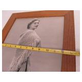 Vintage Bernat Yarns Oak Frame Store Display Sign