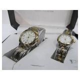 2 Sets of His & Hers Geneva Watches