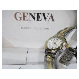 2 Sets of His & Hers Geneva Watches