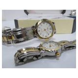 2 Sets of His & Hers Geneva Watches