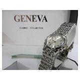 2 Sets of His & Hers Geneva Watches