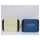 2 Sets of His & Hers Geneva Watches