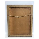Original Antique Framed Needlepoint Verse Sampler - 1834